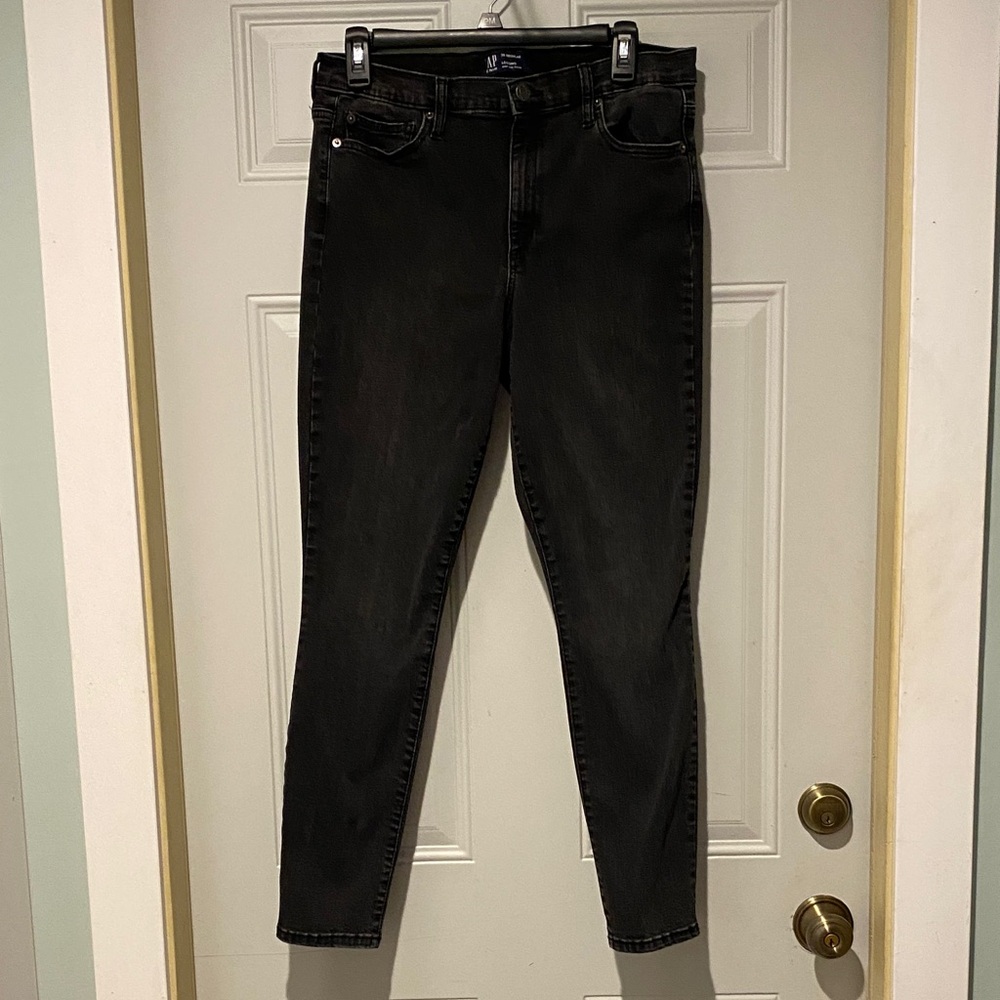 GAP Women's Dark Gray Skinny Jeans